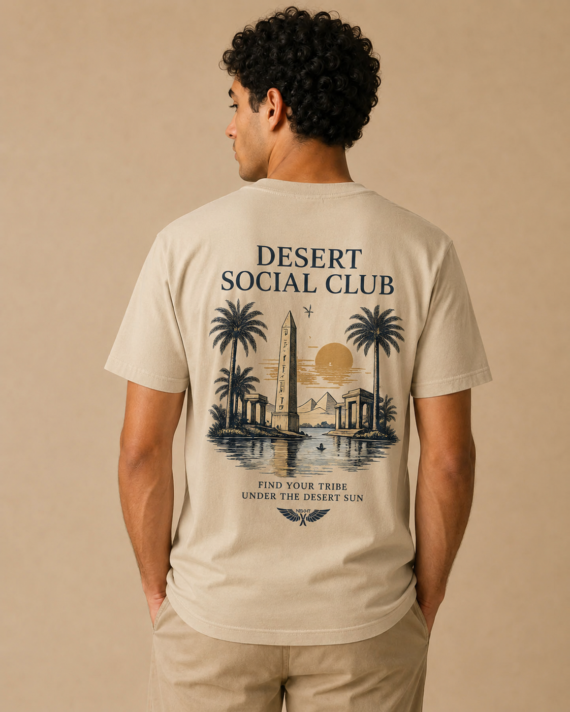 Desert social Club - Oversized T-shirt